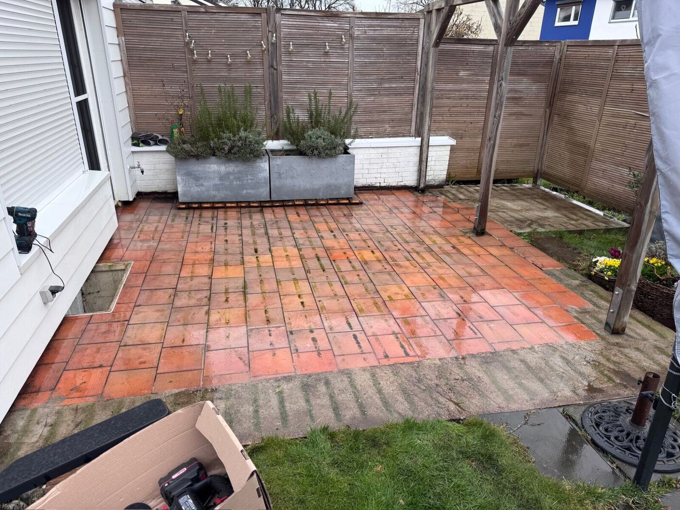 Nachher: Terrasse erneuert